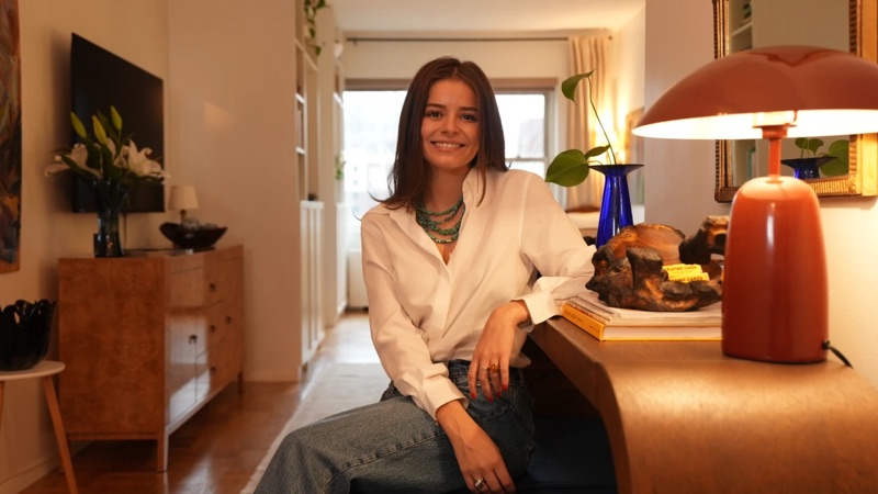 Matilde Cascella in her New York City studio